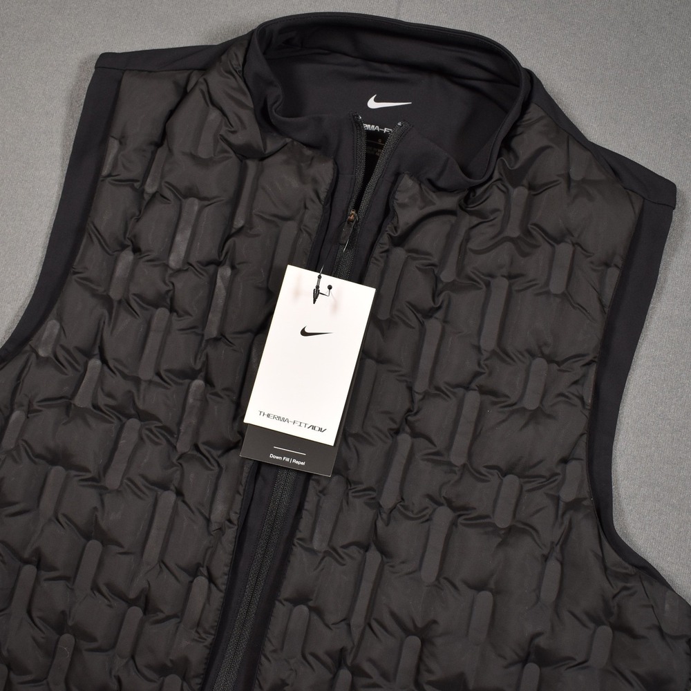 Nike Golf Womens Therma-FIT ADV Down Filled Vest Black Large NWT $200 MSRP